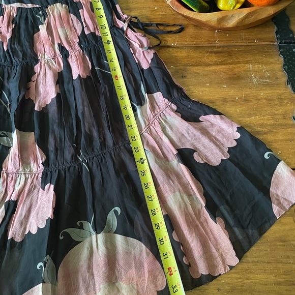 HOSS INTROPIA 100% SILK MINI DRESS Tunic Top Sheet Size 38 - Picture 7 of 9